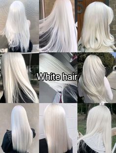 White Hair Olive Skin, Bleach White Hair, Milk Hair Color, White Hair Color, Olive Skin, Hair Healthy, Hair Shades, Bleached Hair, Dark Angel