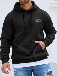 Hoodie Customize, Men Street, Mens Streetwear, Casual Hoodie, Green Fashion, Printed Sweatshirts