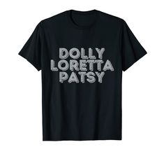 PRICES MAY VARY. Retro Dolly Loretta Patsy shirt Vintage Dolly Loretta Patsy shirt Lightweight, Classic fit, Double-needle sleeve and bottom hem Retro T Shirt, Elegant Shirt, Retro Tshirt, Women's Shirts, Buy Vintage, Elegant Woman, Branded T Shirts, Collar Styles, Print Patterns