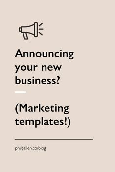 Phil Pallen—Creative Announcement Ideas for Your New Business Instagram Launch Post Ideas, Announcement Illustration, Copywriting Examples, Advertisement Examples, Branding Checklist, Signage Ideas, Business Branding Inspiration, Desain Editorial, Business Marketing Plan