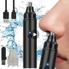 2023 Best Selling Rechargeable Usb Electric Nose & Ear Hair Trimmer - Eyebrow & Facial Hair Removal For Men & Women Painless And Efficient & Safe And Gentle Face Hair Removal, Hair Shaver, Hair Removal For Men, Shaving Accessories, Nose Hair Trimmer, Eyebrow Trimmer, Hair Removal Device, Trimmer For Men, Facial Hair Removal