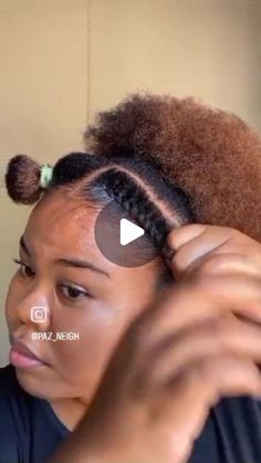 Low Afro Puff Ponytail, Natural Hair Styles Puff, Natural Hair Styles For Black Women Short Hairstyles, 4c Hair With Bangs, Cute Natural Hairstyles For Short Hair Black Women, Styling Short Afro Hair, Natural Hairstyles For Black Women 4c Very Short Hair, Hairstyles For Afro Hair Short, Hairstyle For Afro Hair