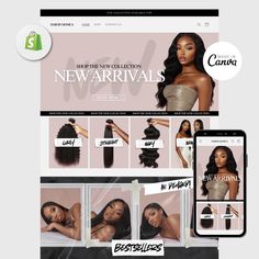 the new arrival website for hair products