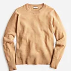 Brand New! Camel Cashmere Sweater Workwear Capsule, Classy Yet Trendy, White Ankle Boots, Winter Capsule Wardrobe, Jcrew Women, Cashmere Sweater, Crewneck Sweater, Long Sleeve Pullover, Cashmere Sweaters