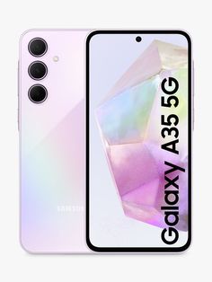 the back side of a white samsung galaxy s9 with an abstract design on it