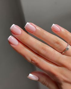 French Tip Acrylic Nails, Classic Nails, Clean Nails