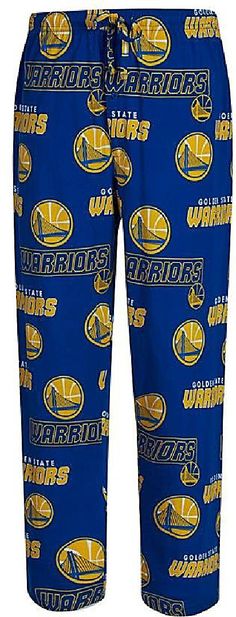 Golden State Warriors Mens NBA Blue Turnover Cotton Pajama Pants  $31.95 Gold State Warriors, Nba Graphics, Nba Clothing, Golden State Basketball, Nike Stefan Janoski, Cotton Pajama Pants, Nba Golden State Warriors, Fit Body