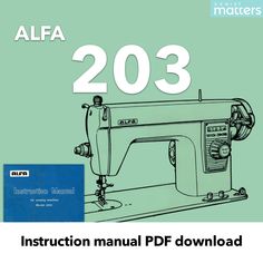 the instruction manual for an automatic sewing machine