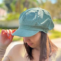 Women's Corduroy hats, Trendy Hat for Women, Corduroy Fabric Hat, Casual Hats, Stylish Hats for Women, Women's Gift, Slouchy Cap Woman, Brown Hat Retro style classic women newsboy hat becomes very popular nowadays. Stylish octagonal hat features 8 panel design and adjustable tape to adjust the size. A perfect alternative to a French traditional beret, this trendy hat has an extra slouch with the addition of the visor for a more casual look. Simple and beautiful trendy design complements every ou Trendy Corduroy Hat, Corduroy Hat With Curved Brim, One Size Corduroy Cap, Trendy Corduroy Hat With Curved Brim, Casual Corduroy Flat Cap, Corduroy Hat With Curved Brim For Spring, Spring Corduroy Hat With Curved Brim, Trendy Corduroy Cap, Winter Corduroy Adjustable Hat