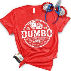 Dumbo Ride Shirt Disney Gear, Dumbo The Flying Elephant, Cute Disney Outfits, Disney Trip Shirts, Diy Disney Shirts, Disney Family Vacation, Disneyland Shirts, Reading Pa, Disney Day