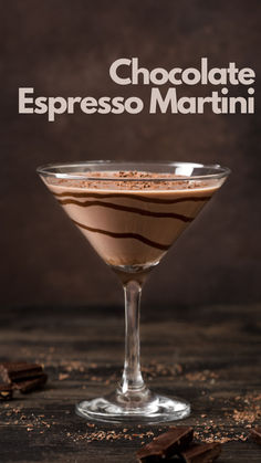 Chocolate Espresso Martini Chocolate Espresso Martinis, Expresso Chocolate Martinis, Hot Cocoa Martini Recipe, Espresso Martini Chocolate, Dark Chocolate Martini, Hot Chocolate Espresso Martini, Chocolate Coffee Martini, Espresso Martini Sweet, Chocolate Expresso Martinis