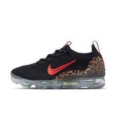 [DH4090-001] Womens Nike AIR VAPORMAX 2021 FLYKNIT 'LEOPARD' WHY PURCHASE FROM US? Free shipping on most orders within the US Always 100% authentic We ship within 24 hours (not including weekends or holidays) All items ship from our facilities in the US (New Jersey & Florida) All sizes are quoted in US sizes Your order will ship via USPS or UPS with a traceable tracking number Quick response to customer inquires High feedback score Ship all items in secure packaging International shipping offere Nike Air Vapormax 2021 Fk, Vapormax Flyknit, Cute Sneakers, Air Vapormax, Black Shoes Women, Hot Sneakers, Nike Air Vapormax, Nike Store, Shoes Nike