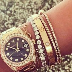 So much to do.... Pinterest Jewelry, Rolex Watches Women, Designers Jewelry Collection, Watch Gifts, Luxury Watches For Men, Beautiful Watches, Luxury Gifts, Watches Jewelry, Cute Jewelry