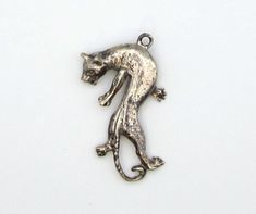 A vintage Mexican silver Jaguar or Panther pendant charm.  Measures 1.5"x0.75" Vintage Mexican, Denver Co, Jaguar, Panther, Denver, Piercings, Ships, Purses And Bags, Music Clothes