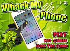 an advertisement for the iphone game, which is being played