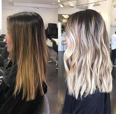 Follow my pinterest✨ @f1233v Blonde Bayalage, Bayalage Blonde, Balayage Haircolor, Highlight Color, Blond Balayage, 50 Hair, Blonde Hairstyles, Hair Magazine, Hair Color For Women