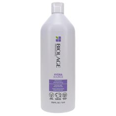 Biolage HydraSource Shampoo is a deep-conditioning, hydrating shampoo for extremely dry hair that works to detangle, soften and smooth even the frizziest locks. The secret ingredient in this restorative formula is aloe vera, which is packed with hair-healthy vitamins A, E, C and B12, as well as essential amino acids. To get hair that's up to 15 times more hydrated than with non-conditioning treatments, use this revitalizing shampoo with HydraSource Conditioner, Conditioning Balm and Leave-In Ton Biolage Hydrasource, Extremely Dry Hair, Healthy Vitamins, Matrix Biolage, Hydrating Shampoo, Hair Healthy, Deep Conditioning, Secret Ingredient, Hair Care Shampoo