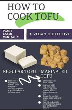 how to cook tofu info sheet