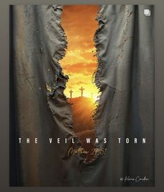 the poster for the upcoming movie, the devil was torn open and revealing an image of jesus on the cross