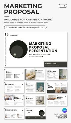 Say goodbye to boring slides and hello to professional presentations! Our sleek PowerPoint template on Canva is here to help you impress your audience every time. Check this out! Furniture Marketing, University Presentation, Proposal Presentation, Marketing Proposal, Green Minimalist, Ppt Design, Professional Presentation, Minimalist Furniture