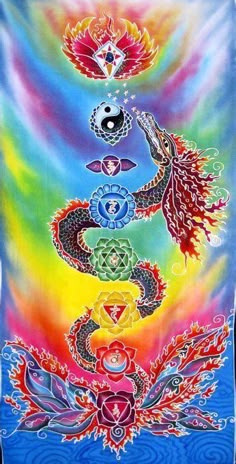 Illusion Kunst, Arte Yoga, Yoga Studio Design, Chakra Symbols, Psychadelic Art, Les Chakras, Yoga Art, Chakra Meditation