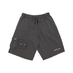 Straight loose fit shorts. Grey color. 100% cotton fabric. Zipper closure with Cold engraved on button. Tool pockets and hammer loop. Logo embroidered on back. Male (177cm, 5'8"): L - Female (170cm, 5'6"): L - National Shipping 24-48H (Spain / Portugal) - CORREOS EXPRESS - European Shipping 48-72H - FEDEX - International Shipping 5-7 working days - FEDEX Streetwear Cargo Shorts With Patch Pockets, Sporty Cotton Shorts With Belt Loops, Sporty Cargo Shorts With Belt Loops, Gray Cargo Pocket Shorts For Streetwear, Gray Streetwear Shorts With Side Pockets, Cotton Athletic Shorts For Outdoor, Casual Gray Shorts For Streetwear, Outdoor Cotton Athletic Shorts, Gray Knee-length Shorts With Pockets