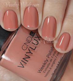 CND Vinylux Clay Canyon - Peachy Polish Nails 2023 Color Trends, 2023 Color Trends, Joy Nails, Fall Nails 2023