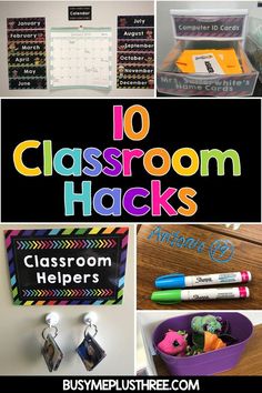 10 classroom hacks that are great for teachers to use in their homes or school