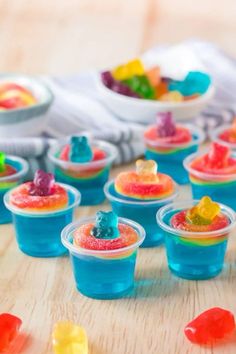 #summer  #party  #dessert Jello Shots Vodka, Pool Birthday, Shot Recipes, Pool Birthday Party, Summer Snacks, Jello Shots, Alcohol Drink Recipes, Alcohol Recipes