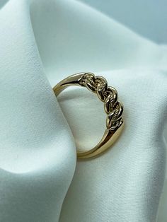 PRODUCT: New 14k gold Namejs ring (Nameja gredzens). ABOUT NAMEJS RING: Namejs ring is legendary Latvian ring. Namejs ring (Nameja gredzens) is a traditional Latvian ring which represents Latvian independence, friendship and trust, and symbolizes the unity of three ancient Latvian lands - Kurzeme, Latgale and Vidzeme. Every Latvian knows this ring, because the Namejs ring is a common symbol in Latvian culture. The Namejs ring has become a central figure in Latvian jewelry, because of its design Namejs Ring, Latvian Ring, Latvian Jewelry, Latvian Culture, Latvia, Gold Gold, Jewelry Rings, How To Become, Yellow Gold