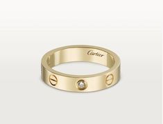 Cartier Love Ring Diamond, Cartier Wedding Bands, Cartier Wedding Rings, Wedding Ring Yellow Gold, Cartier Love Wedding Band, Ring Gold Diamond, Trinity Bracelet, Trinity Necklace, Cartier Love Ring