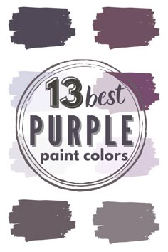 the 13 best purple paint colors