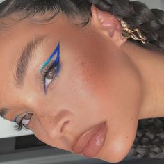 Maquillage On Fleek, Liquid Glitter Eyeshadow, Drip Drip, Ocean Eyes, Fancy Makeup, Blue Makeup