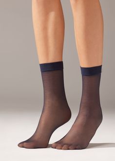 20 Denier Sheer Socks - Short socks - Calzedonia Summer Legs, Mesh Socks, Sheer Socks, Patterned Tights, Stocking Tights, Sheer Tights, Opaque Tights, Loyalty Card, Long History