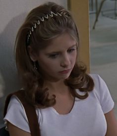 90s Hairstyles, Favorite Hairstyles, Buffy The Vampire, Buffy The Vampire Slayer, Vampire Slayer, Dream Hair, Medium Length Hair Cuts, Hairstyles For School