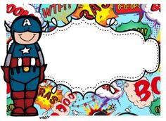 an image of a captain america birthday card