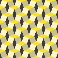 an image of a black and white checkerboard pattern with yellow squares on it