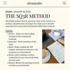 an article about the socr method for writing research papers and reading them on paper