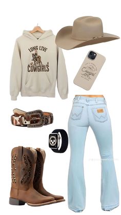 Cute Southern Outfits, Ranch Outfits, Wife Outfits, Country Outfits Women, Rodeo Outfit, Cute Cowgirl, Outfit For School