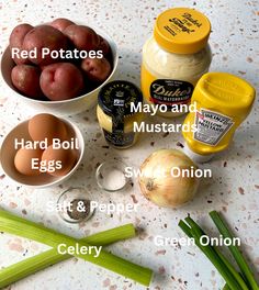 the ingredients for this recipe include eggs, celery, mayo and mayonnaise