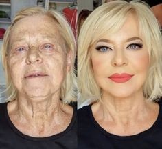 Extreme Plastic Surgery, Glam Bride Makeup, Makeup Before And After, Beauty Makeover, Celebrity Plastic Surgery, Cool Makeup Looks, Bare Face, Makeup Transformation