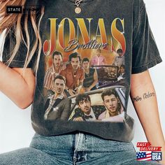 Jonas Brother Gildan Shirt T-Shirt Unisex Check more at https://statemyhome.com/product/jonas-brother-gildan-shirt-t-shirt-unisex/ The Tommo Way, Comfort Colors Sweatshirt, Rock N’roll, Bruce Springsteen, Louis Tomlinson, Dye T Shirt