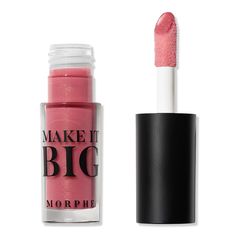 Morphe Make It Big Plumping Lip Gloss | Ulta Beauty Soap And Glory, Juice Beauty, Plumping Lip Gloss, Lip Hydration, Clean Skincare, Nude Pink, Lip Plumper, Mecca, Ulta Beauty