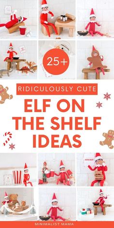 These Elf on the Shelf ideas are totally new and hilarious - if you are looking for some awesome elf on the shelf ideas and inspo then you'll love these fun elf activities and shenanigans for each night leading up to Christmas! (Funny & hilarious elf ideas easy poses and creative elf games for your littles!) 2024 edition Elf On The Shelf Tissue Box Ideas, Easy Diy Elf On The Shelf Ideas, Dinosaur Elf On The Shelf Ideas, Easy Elf On The Shelf Craft Ideas, Elf Ideas For 2 Elves, Elf Ideas Easy Creative, Elf Ideas Easy Funny, Elf On The Shelf Activities, Preschool Elves