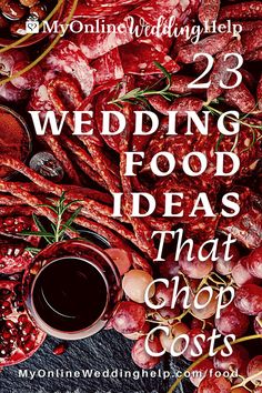 wedding food ideas that chop cost