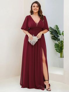 Plus Formal Dresses, Elegant Maternity Dresses, Quincenera Dresses, Capri Dress, Dancesport Dresses, Chiffon Evening Dress, Dress With Ruffle Sleeves, Round Neck Casual Dress, A Line Evening Dress