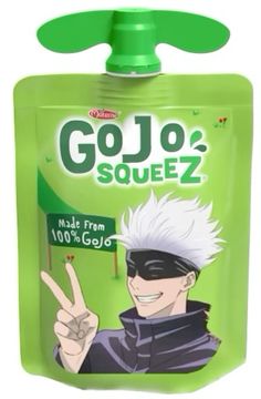 a bag of gojo squeez made from 100's ojg