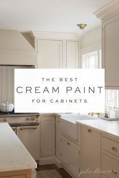 the best cream paint for cabinets