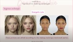 Dark Ingenue Essence, Romantic Archetype Makeup, Chinese Makeup, Peach Makeup, Vogue Beauty, Girl Tips