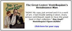 Tribute to Ventriloquism | Ventriloquist Central | Vaudeville|Fred Russell Coster Joe Memes, Books